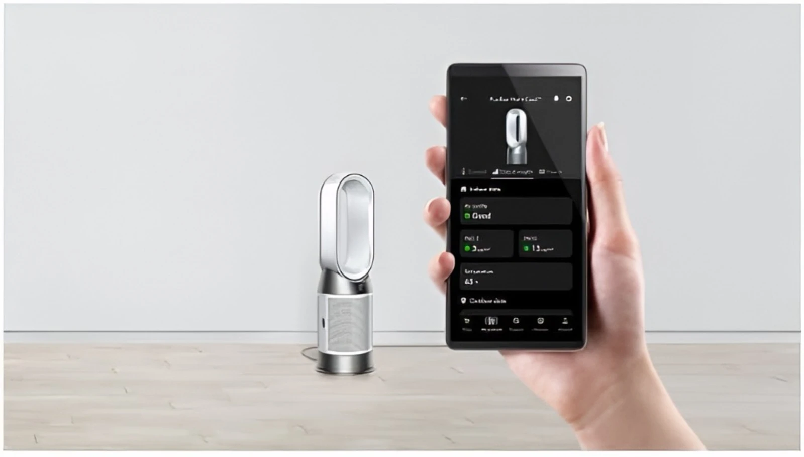 Control total y monitorización desde la App MyDyson