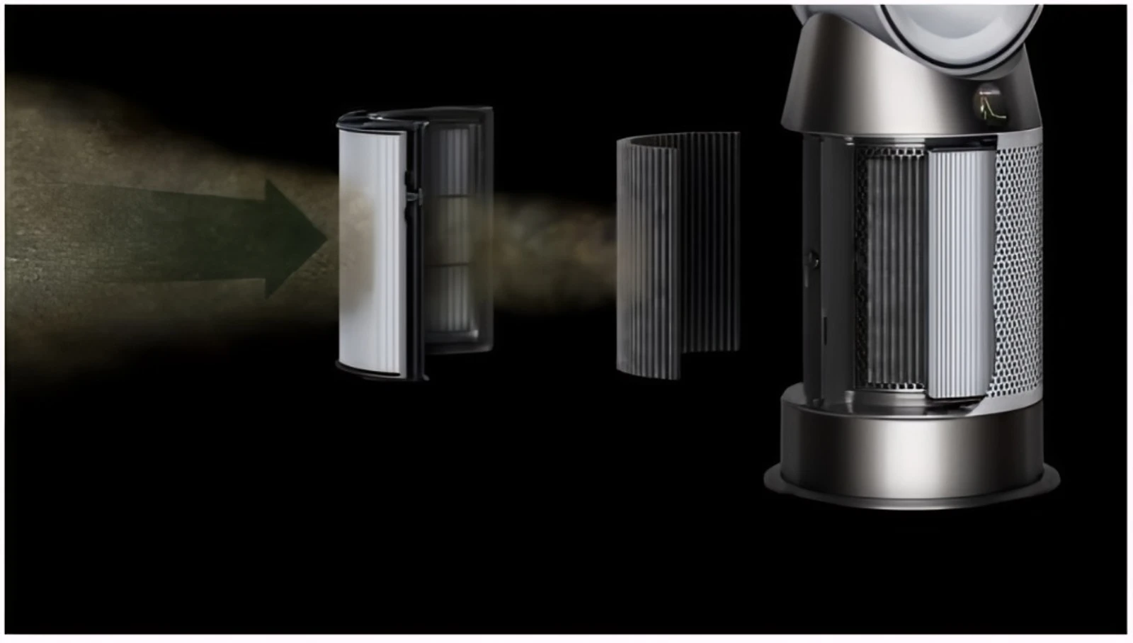 Tecnología de sellado HEPA H13 y capas de carbono activo