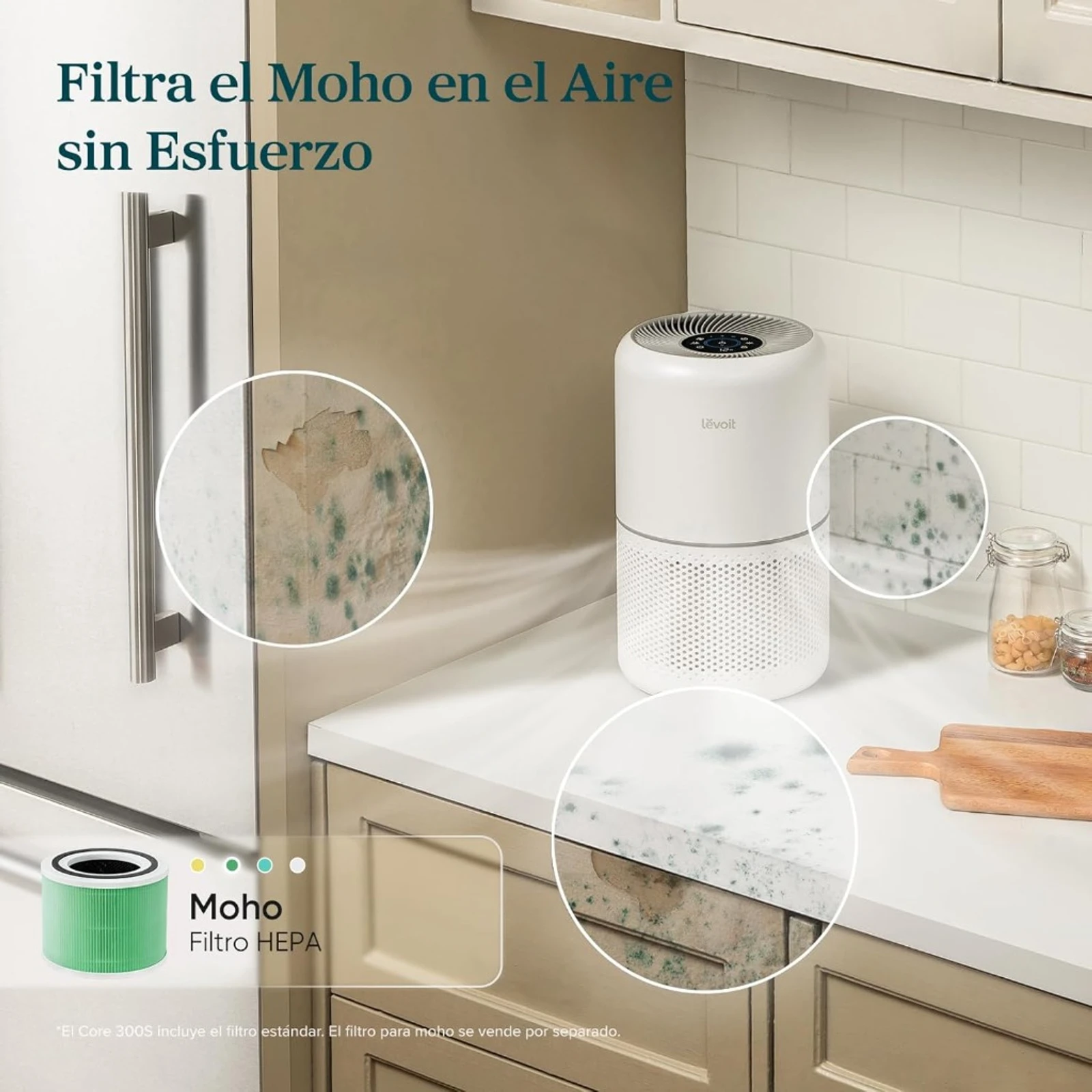 Filtro contra Moho y ambientes húmedos